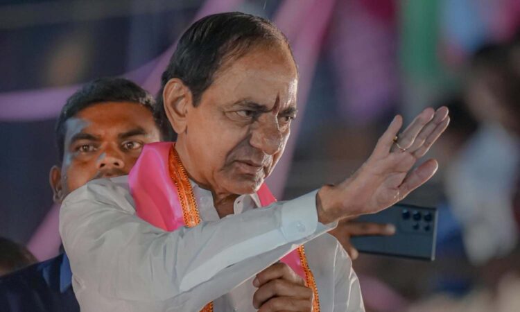 BRS Chief KCR Travels to Hyderabad for Crucial Party Meeting