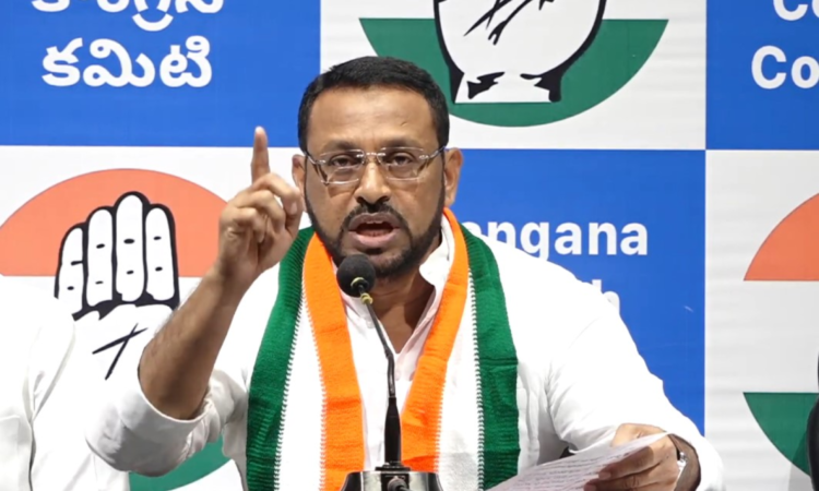 TPCC’s Syed Nizamuddin slams BRS for irrigation mismanagement, PRLIP delays, and financial irregularities.