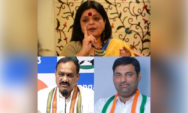 Telangana Congress MLAs reportedly hold a secret meeting to express dissatisfaction with a minister's conduct.