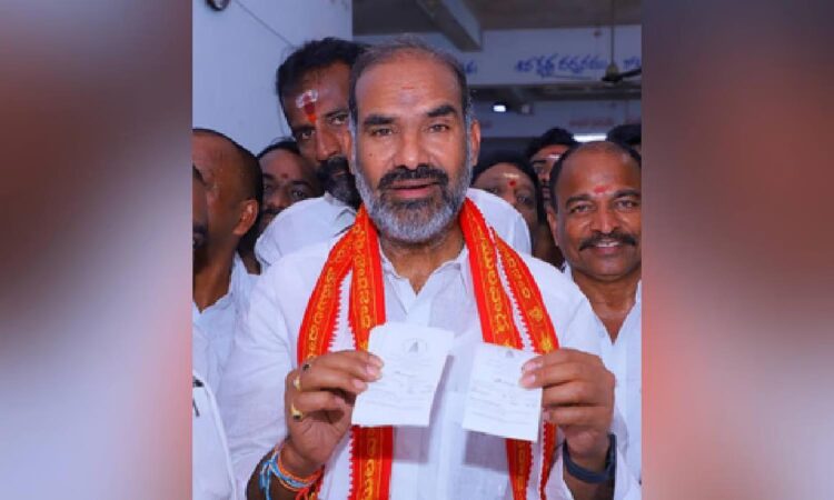Government whip Aadi Srinivas criticises BRS over BC caste census