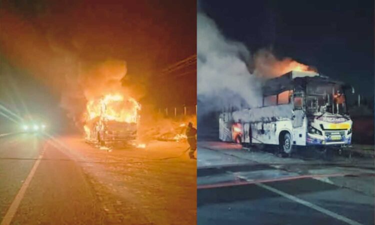 Jadcharla Bus Fire Accident