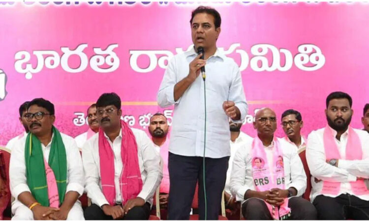 BRS leader K.T. Rama Rao accuses Telangana CM Revanth Reddy of betraying public interests and harming the state's welfare.