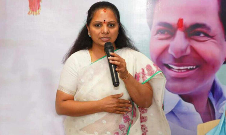 BRS MLC K. Kavitha criticizes Congress over Khammam’s development, alleges Andhra Pradesh lobbying on irrigation projects.