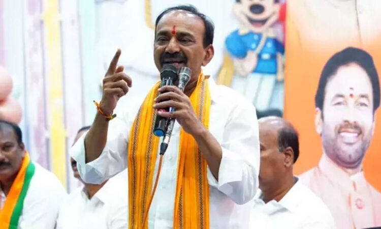 BJP MP Eatala Rajender criticizes the Telangana government for using caste politics for electoral gains rather than addressing social inequalities.