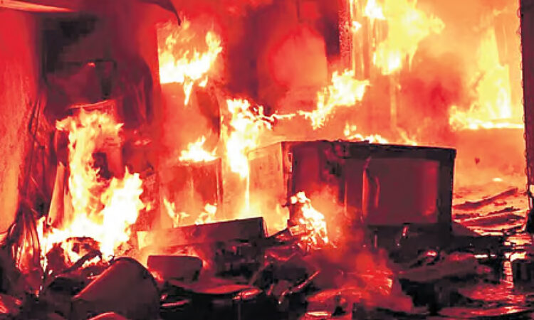 Mahbubnagar Restaurant Fire