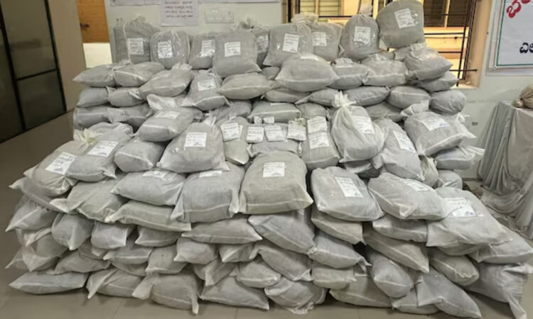 Ganja seizure in Abdullapurmet