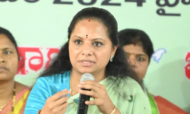 BRS MLC Kavitha slams CM Revanth Reddy, comparing his governance to a "Chinese phone," and demands BC reservations.