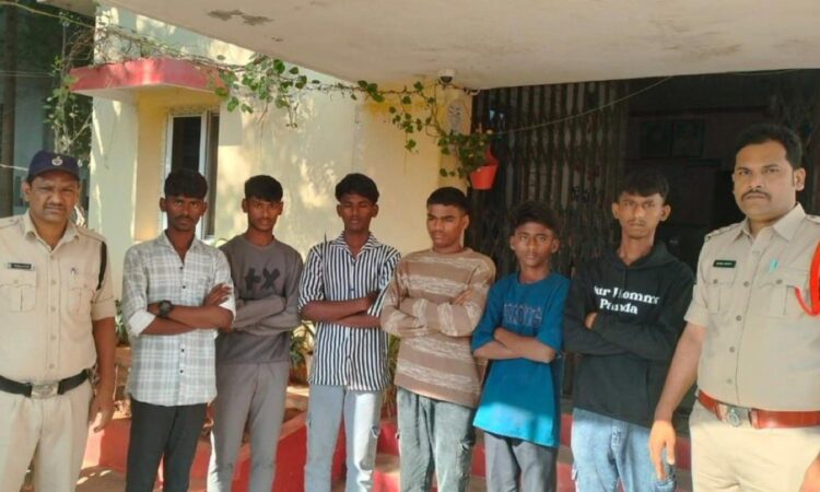 Six missing students from Nemalipuri Social Welfare Boys Gurukul safely located in Vijayawada and returned to school after police intervention.