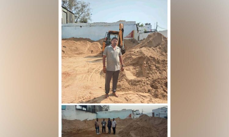 Illegal Sand Storage Raided in Hyderabad, 60 Tons Seized
