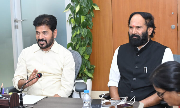 CM Revanth Reddy directs officials to ensure proper irrigation water release across Telangana, emphasizing vigilance amid rising summer temperatures.