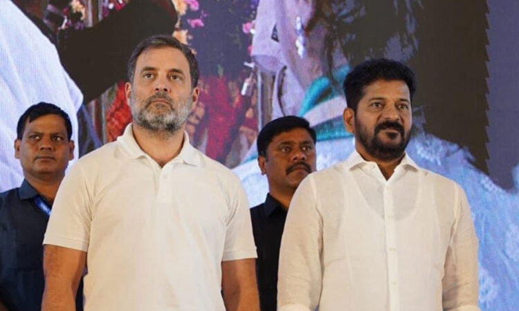 Revanth Reddy meets Rahul Gandhi in Delhi to discuss Telangana's political landscape, caste census, and PCC executive committee.