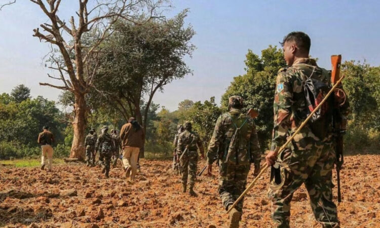Security forces neutralize twelve Maoists in Chhattisgarh's national park during an anti-insurgency operation.