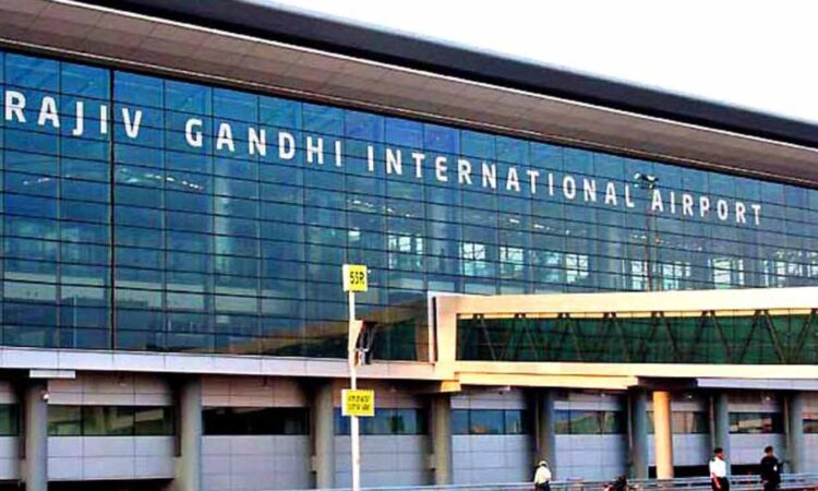 Passengers at Hyderabad's RGIA airport report issues with unauthorised taxi drivers overcharging and misleading travellers