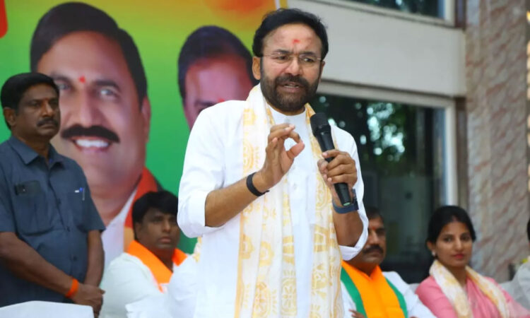 Kishan Reddy criticizes Telangana Congress for lack of new job notifications, claims recruitment is based on BRS-era approvals.