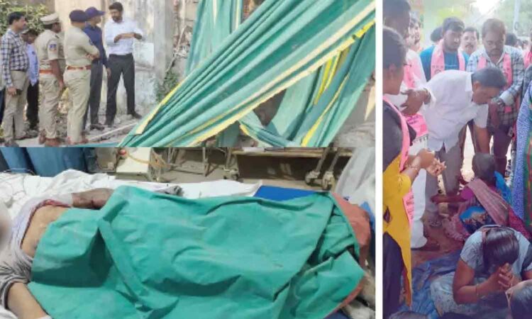 Bhadrachalam mason death protest