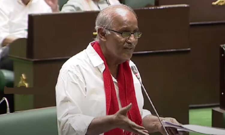 CPI MLA Kunamneni Sambasiva Rao