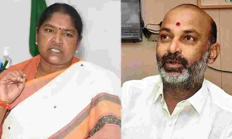 Seethakka criticizes Bandi Sanjay