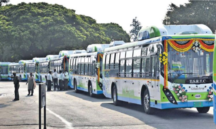 Telangana RTC new buses