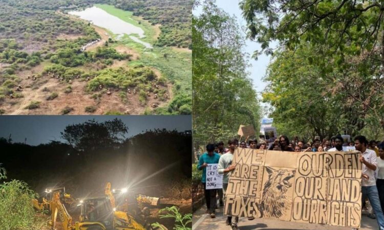 Telangana Government's 400-Acre Plan Near HCU Sparks Controversy