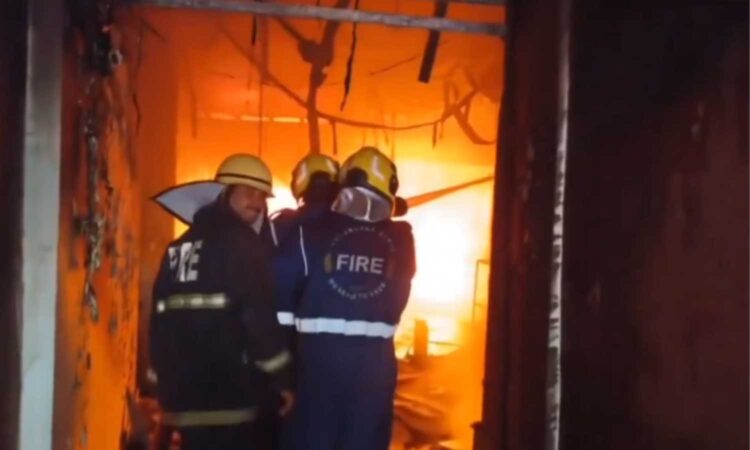 Hyderabad Gulzar Houz fire