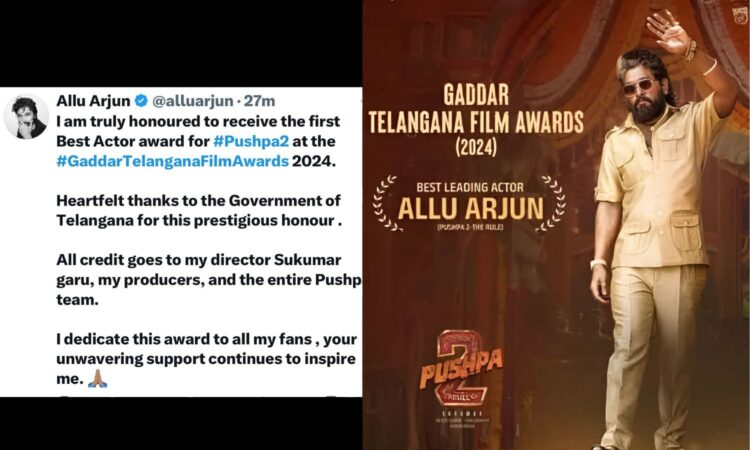 acting honour - The Gaddar Award