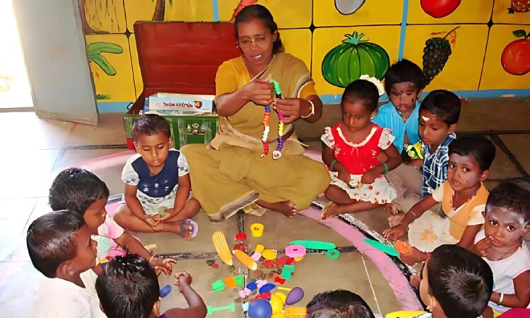 Anganwadi retirement benefits