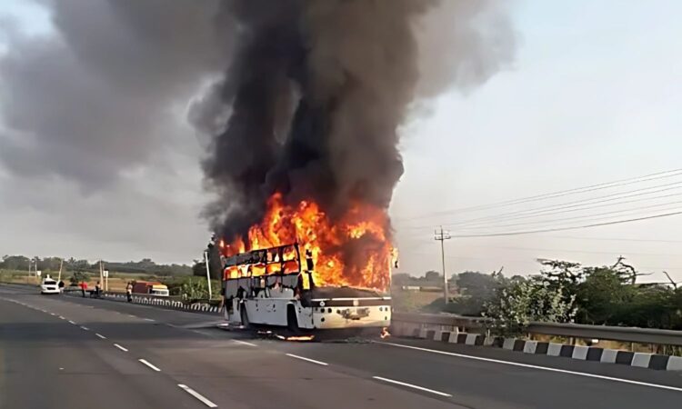 Medchal bus fire