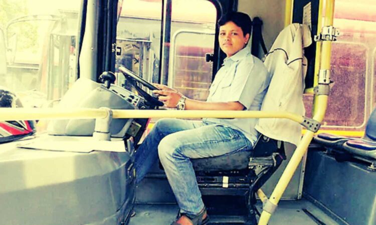 woman bus driver