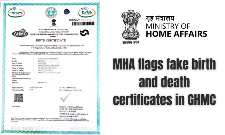 Fake Certificates GHMC