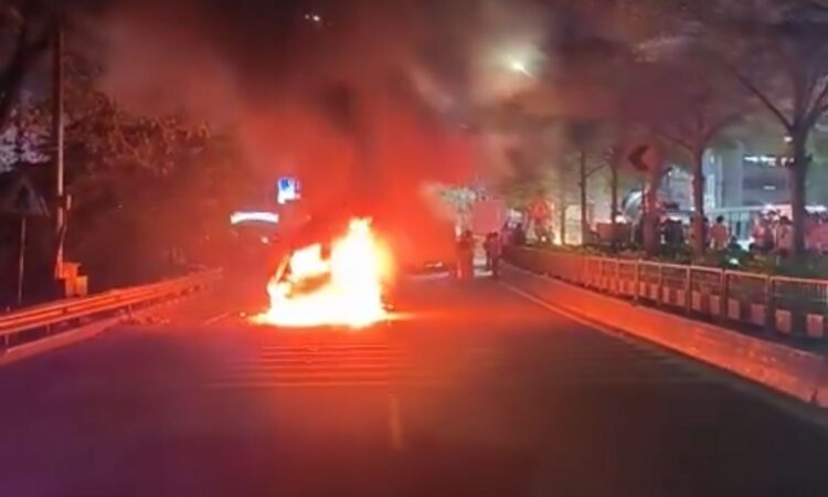 Kia car fire