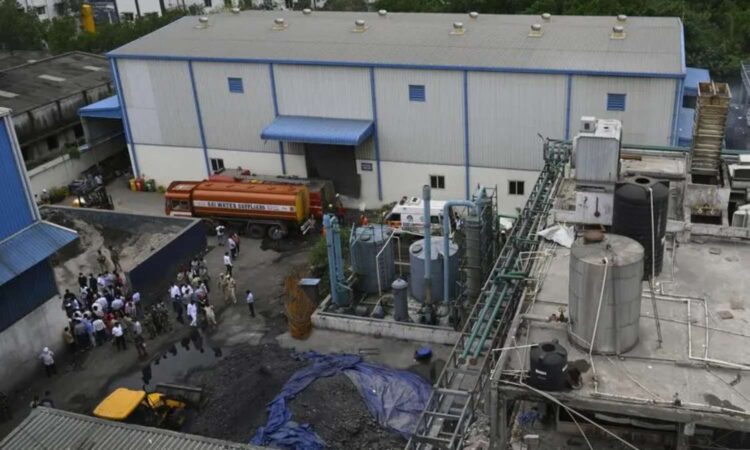 chemical factory blast