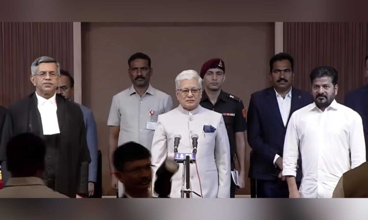 Justice AK Singh sworn