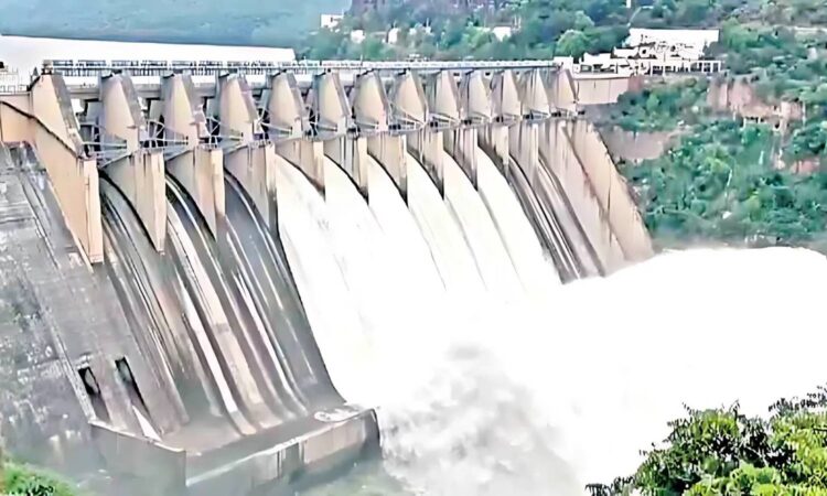 Srisailam reservoir