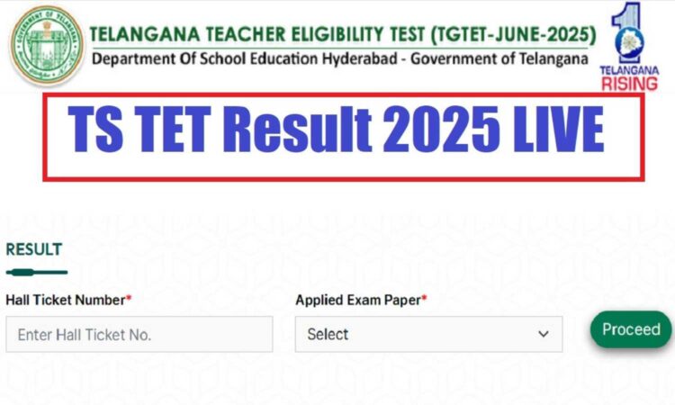 Telangana TET results