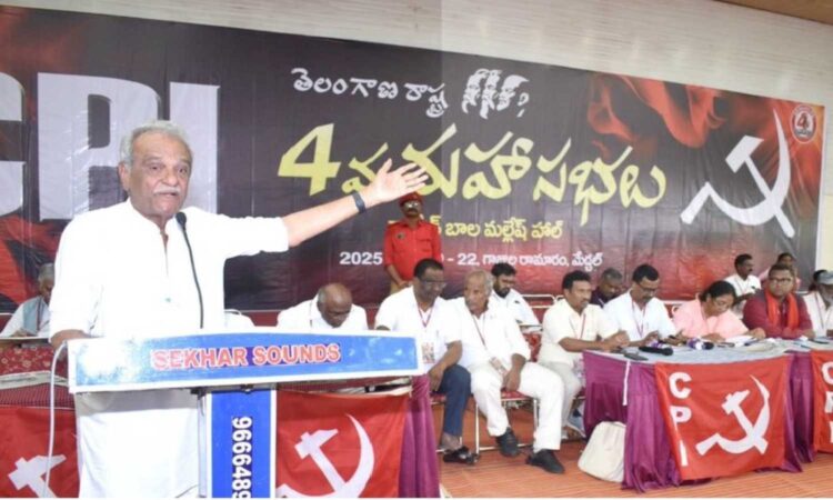 CPI leader K. Narayana