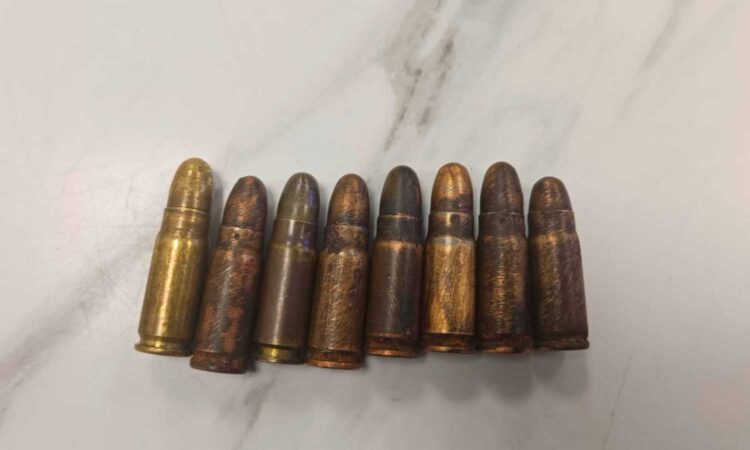 live ammunition found RGIA