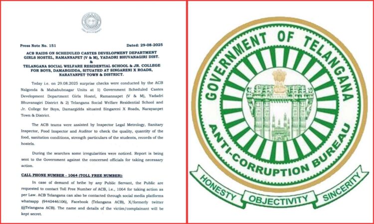 ACB surprise checks hostels