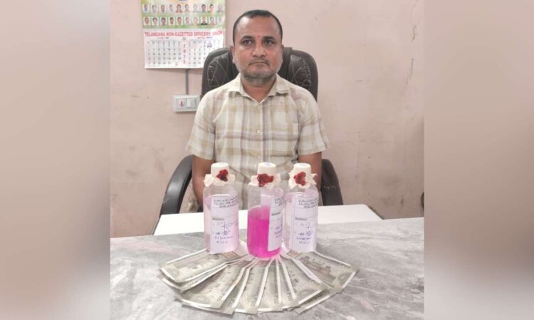 Adilabad joint sub-registrar caught