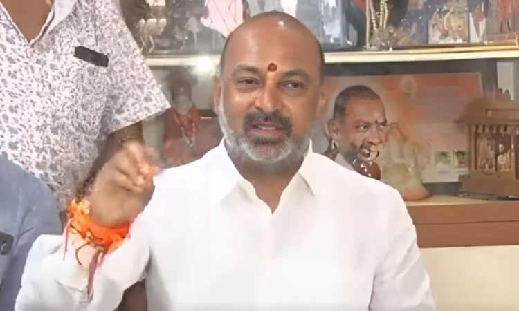 Bandi Sanjay allegations