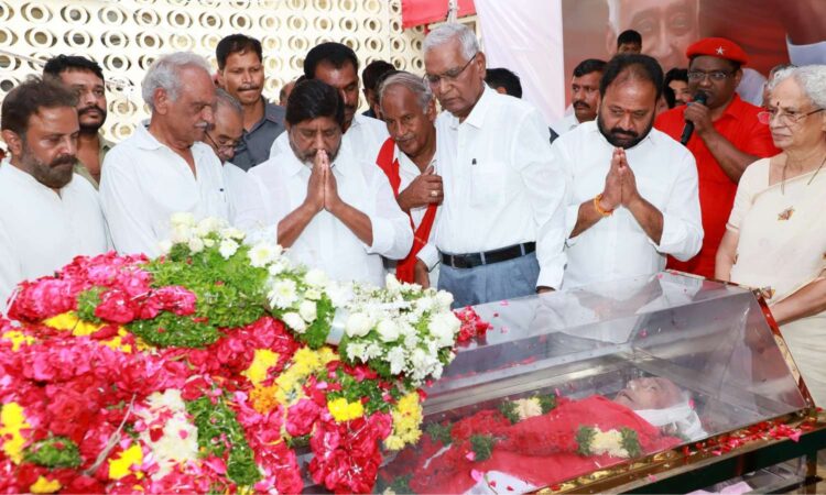 Bhatti Vikramarka Sudhakar Reddy tribute