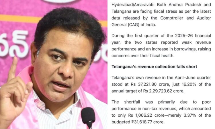 CAG report Telangana