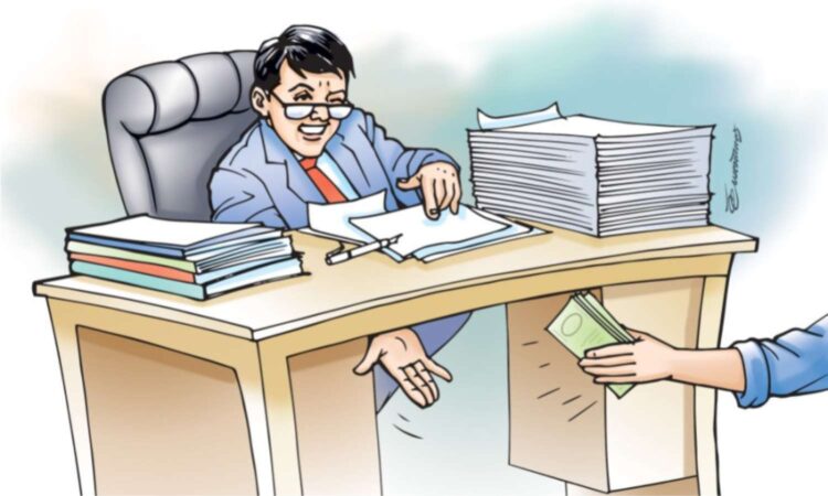 corruption in Suryapet government offices