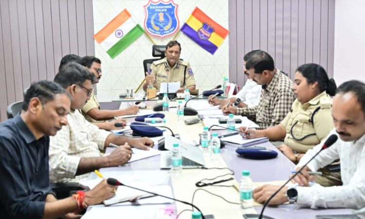Ganesh immersion security Rachakonda
