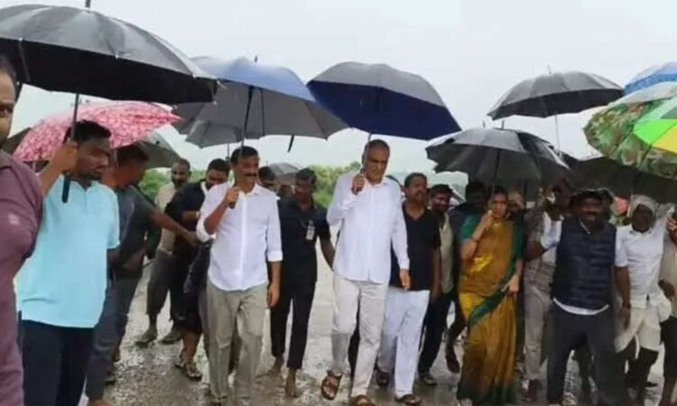 Harish Rao Telangana Floods Medak Deaths