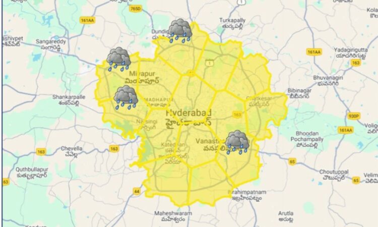 HYDRAA heavy rain alert