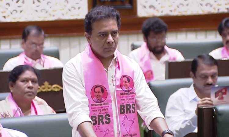 KTR tribute Maganti Gopinath
