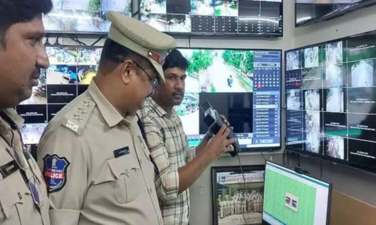 Sangareddy Police Iris Scan