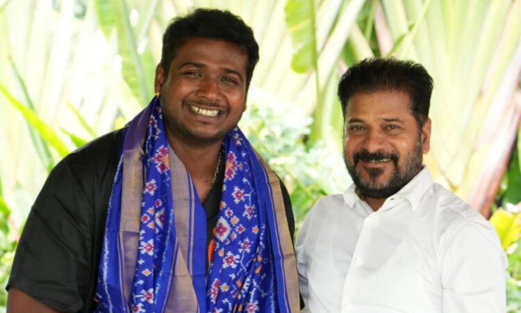 Singer Rahul Sipligunj meets CM Revanth