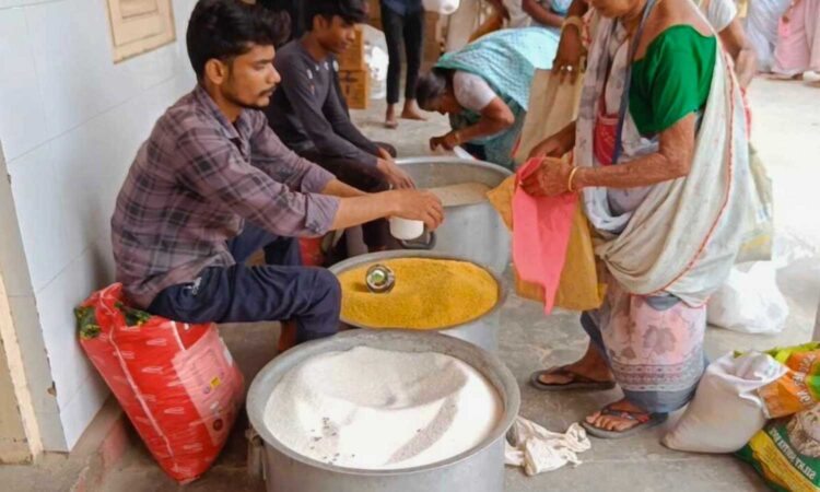 Telangana rice distribution
