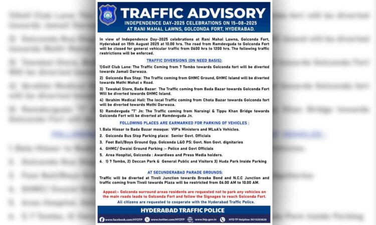 traffic diversions